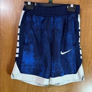 Nike Kids Blue and White Sports Shorts